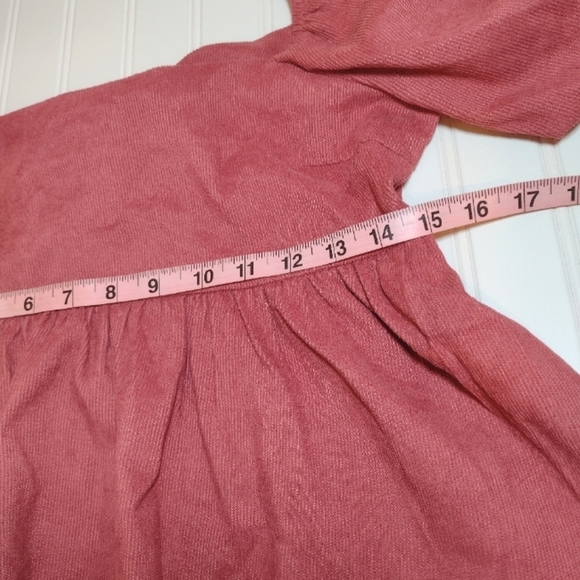 Audrey Parks. Francesca's. Pink terracotta cropped top size (M) - Picture 10 of 12